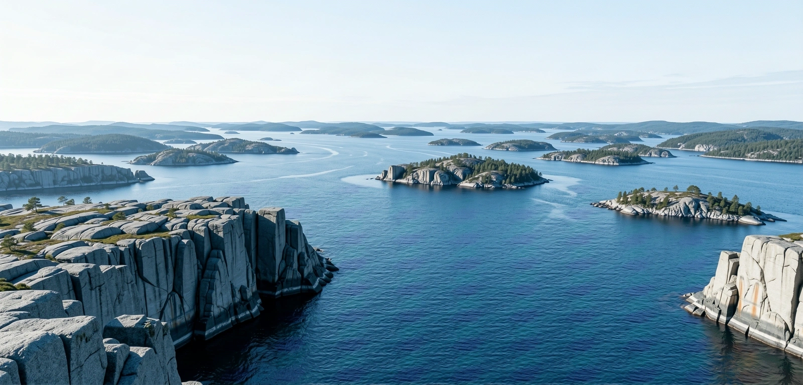 Nordic landscape horizon representing clarity and transparency